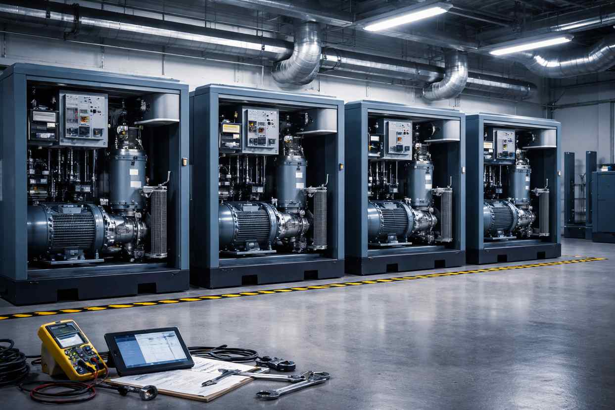 screw air compressor starting methods comparison content 2