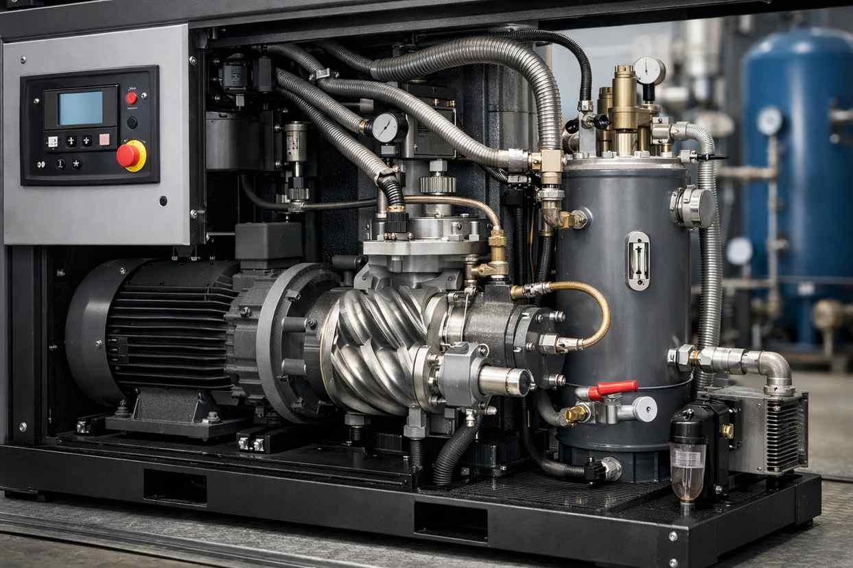 Cold Strt Compressor Cold Start Guide for Oil-Injected Screw Compressors-Kepuke