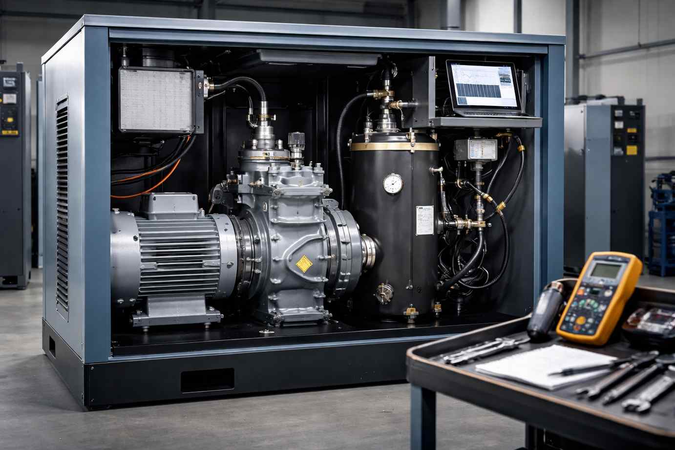 screw compressor not loading fix content 2